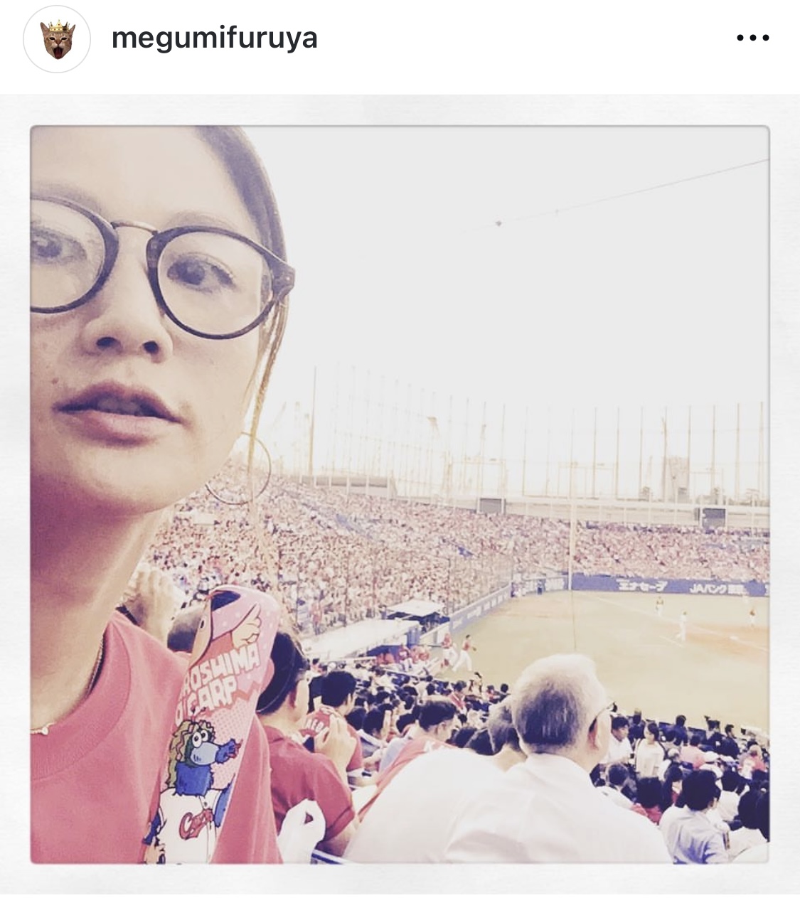 古谷恵さんインスタグラムから