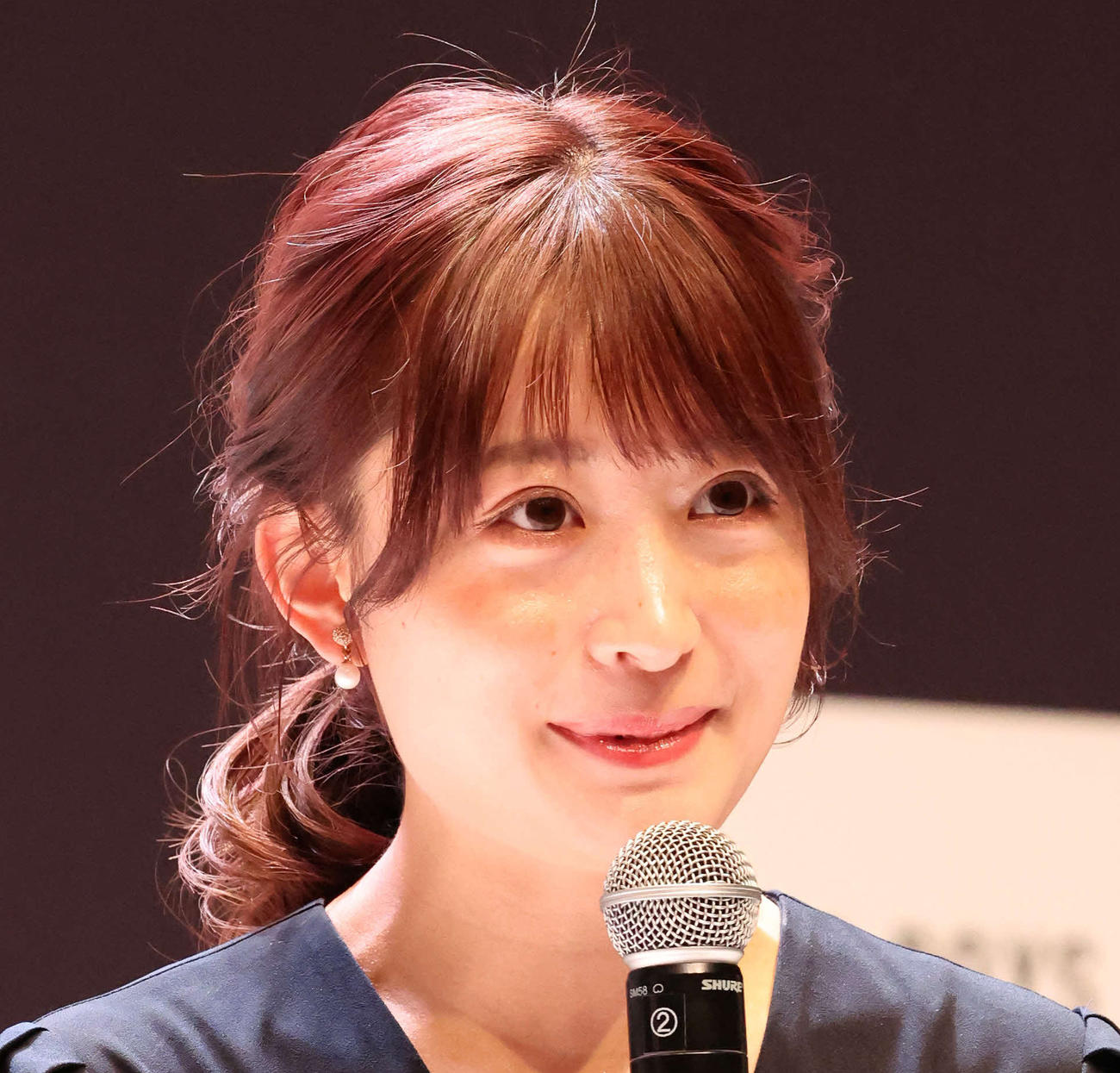 メ～テレ尾形杏奈アナ（2022年撮影）