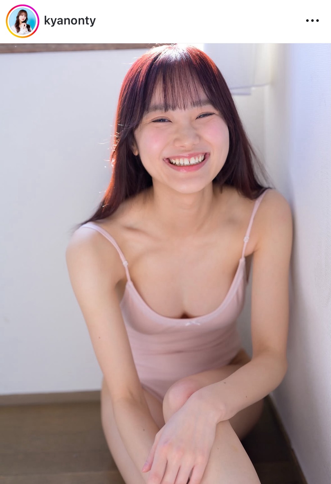 石川花音のインスタグラムから
