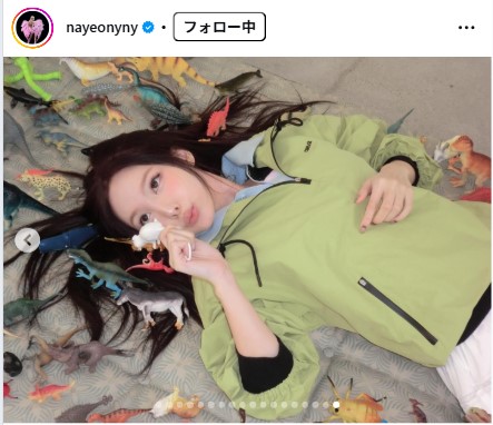TWICEナヨンのインスタグラムから