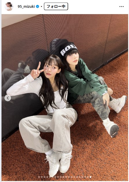 林襄のインスタグラムから