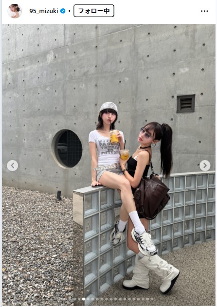 林襄のインスタグラムから