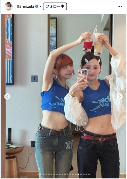 林襄のインスタグラムから