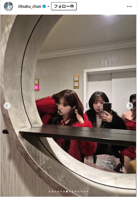 宮脇咲良のインスタグラムから