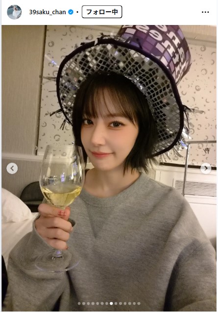 宮脇咲良のインスタグラムから