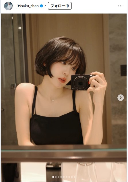 宮脇咲良のインスタグラムから