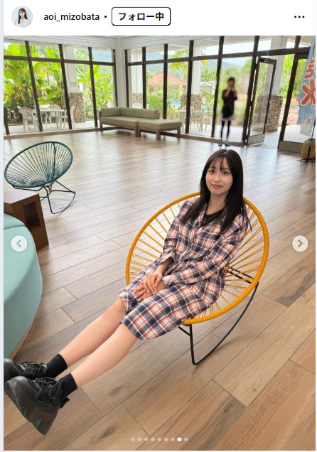 溝端葵のインスタグラムから