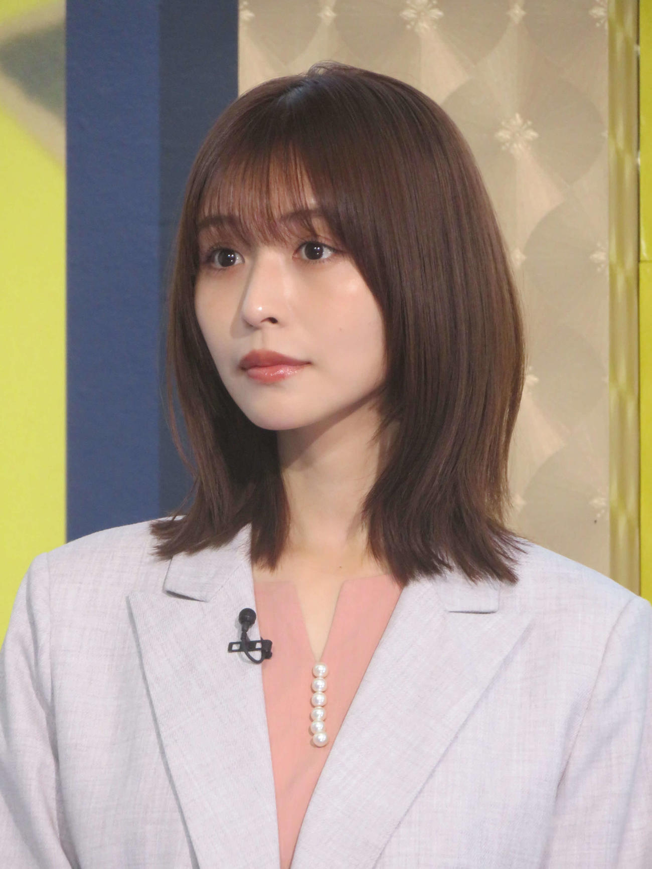 テレビ朝日ドラマ「おコメの女－国税局資料調査課・雑国室－」初回放送当日記者会見に出席した長濱ねる（撮影・川田和博）