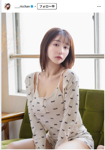 藍野りなのインスタグラムから