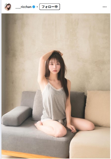 藍野りなのインスタグラムから
