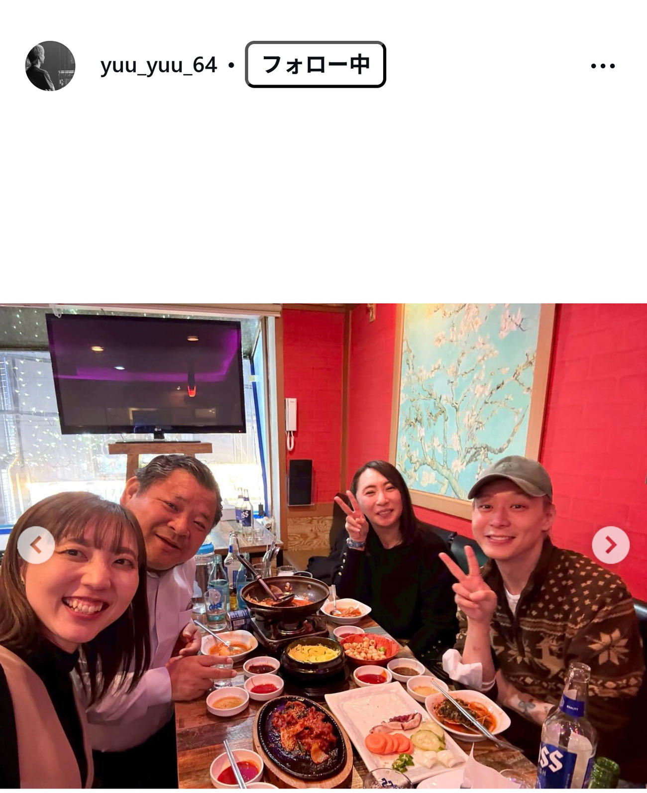 ユチョンのインスタグラムから