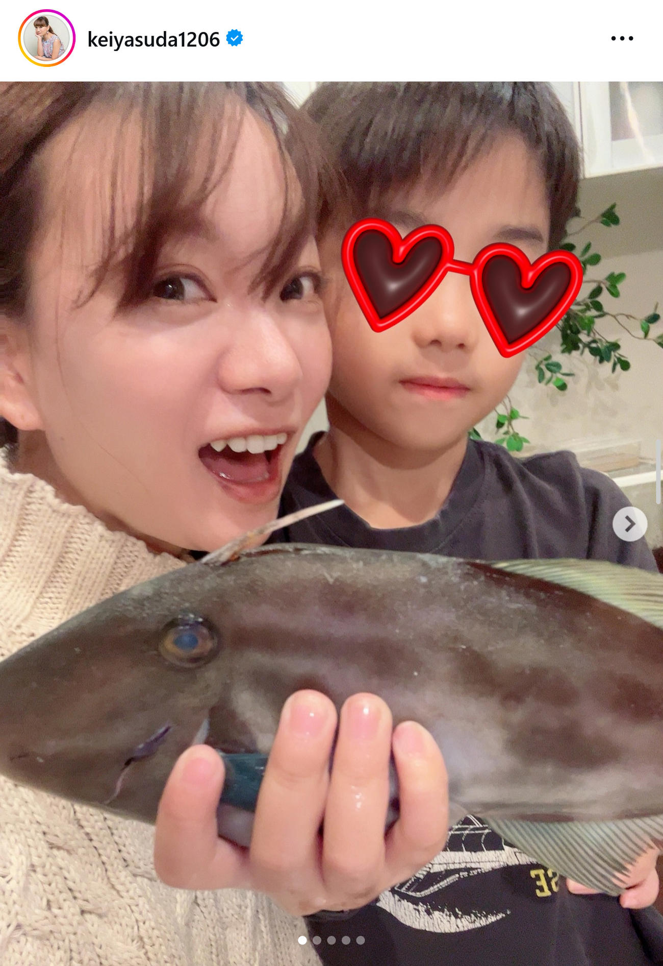 保田圭のインスタグラムから