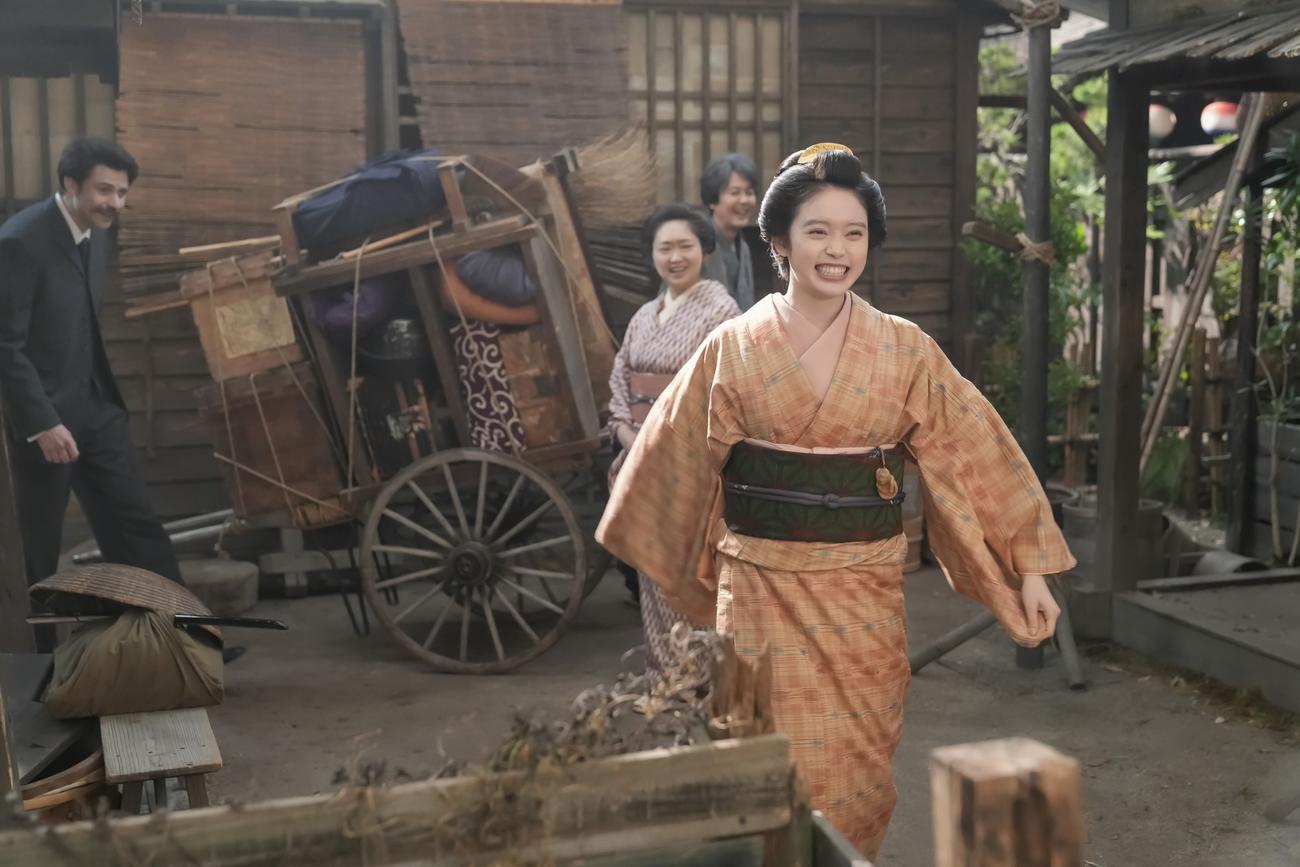 NHK連続テレビ小説「ばけばけ」の1場面（C）NHK