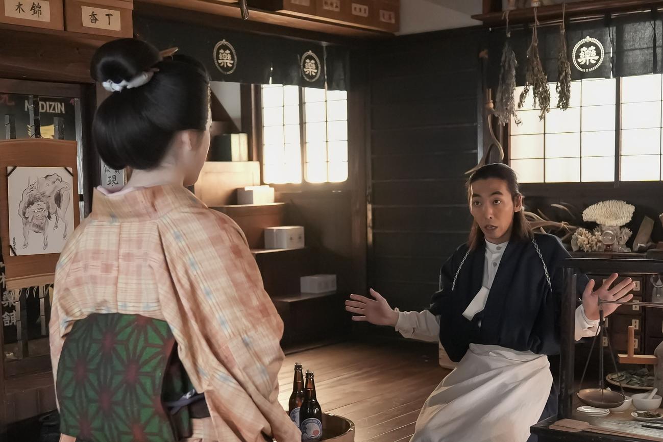 NHK連続テレビ小説「ばけばけ」の1場面（C）NHK