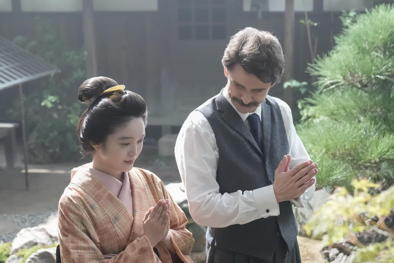 NHK連続テレビ小説「ばけばけ」の1場面（C）NHK