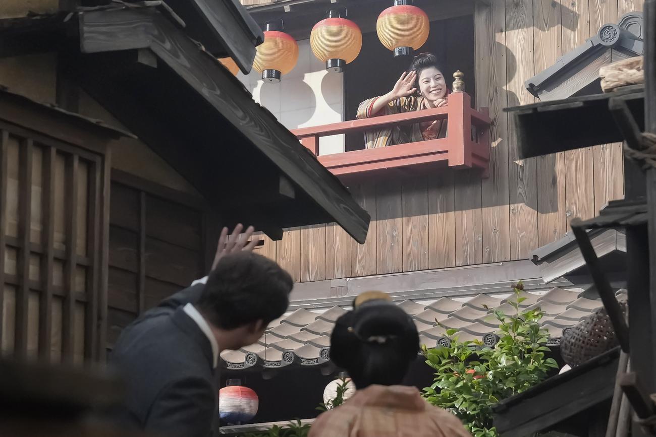 NHK連続テレビ小説「ばけばけ」の1場面（C）NHK