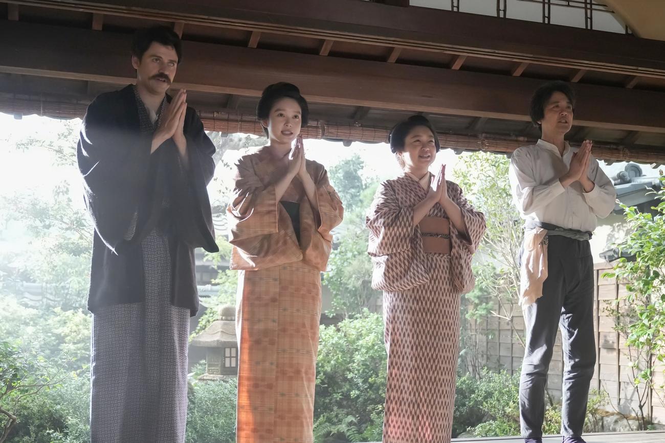 NHK連続テレビ小説「ばけばけ」の1場面（C）NHK