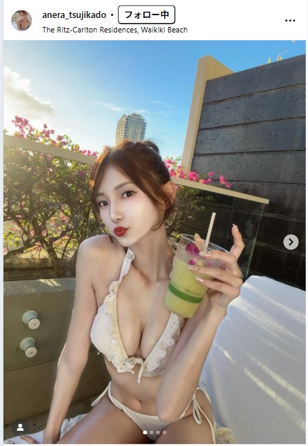 辻門アネラのインスタグラムから