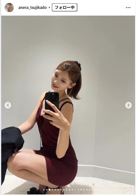 辻門アネラのインスタグラムから