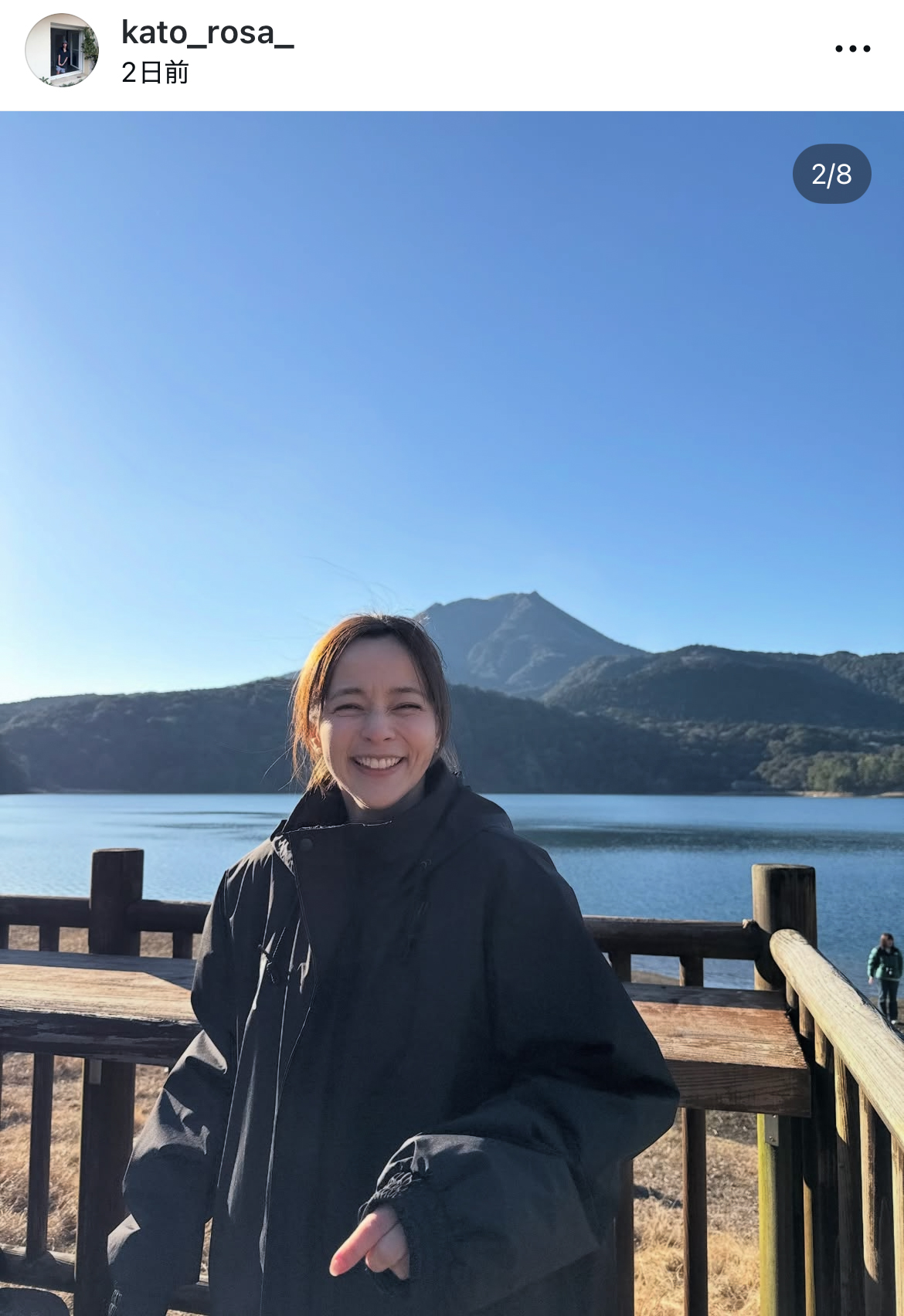 加藤ローサのインスタグラムから