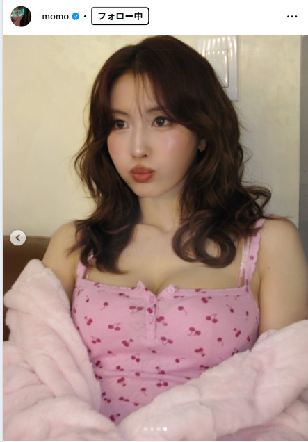 TWICEモモのインスタグラムから