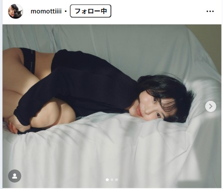 新田桃子のインスタグラムから