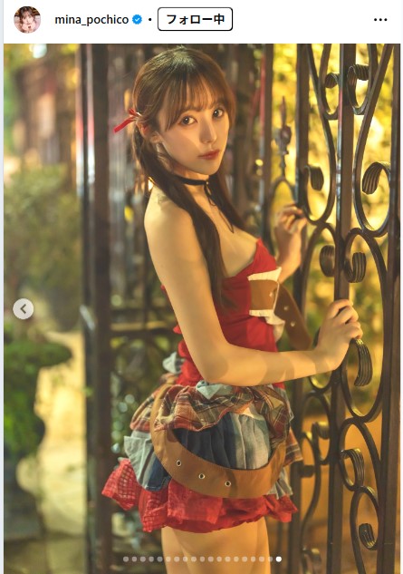 音羽美奈のインスタグラムから