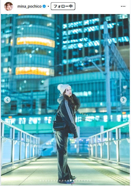 音羽美奈のインスタグラムから