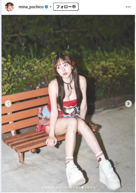 音羽美奈のインスタグラムから