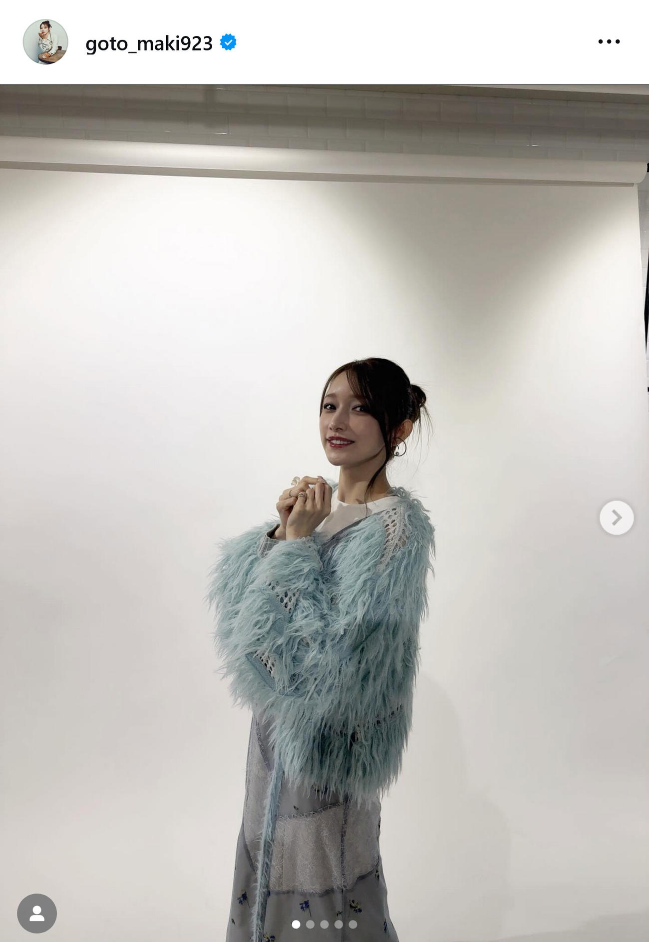 後藤真希のインスタグラムから