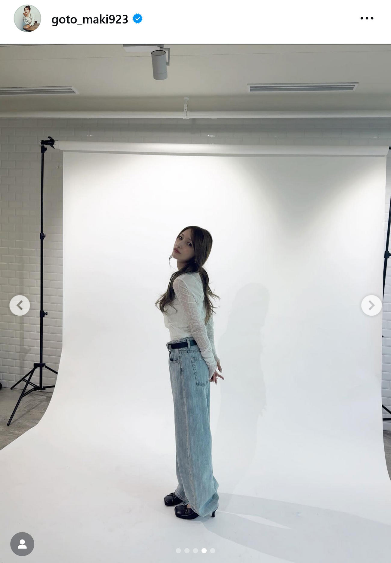 後藤真希のインスタグラムから