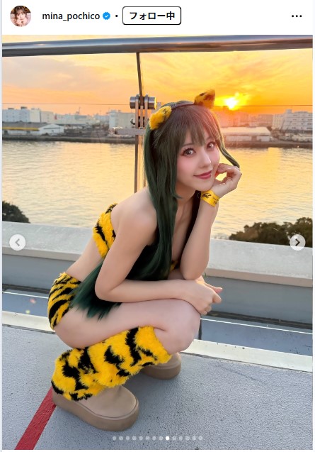 音羽美奈のインスタグラムから