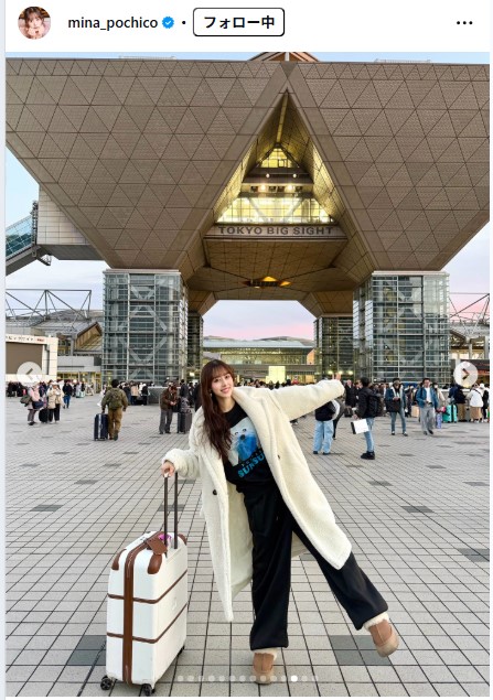 音羽美奈のインスタグラムから