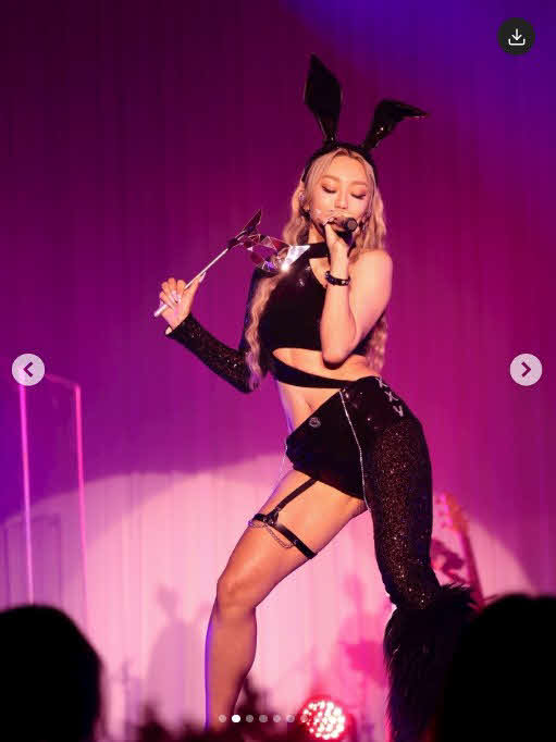 倖田來未のインスタグラムから