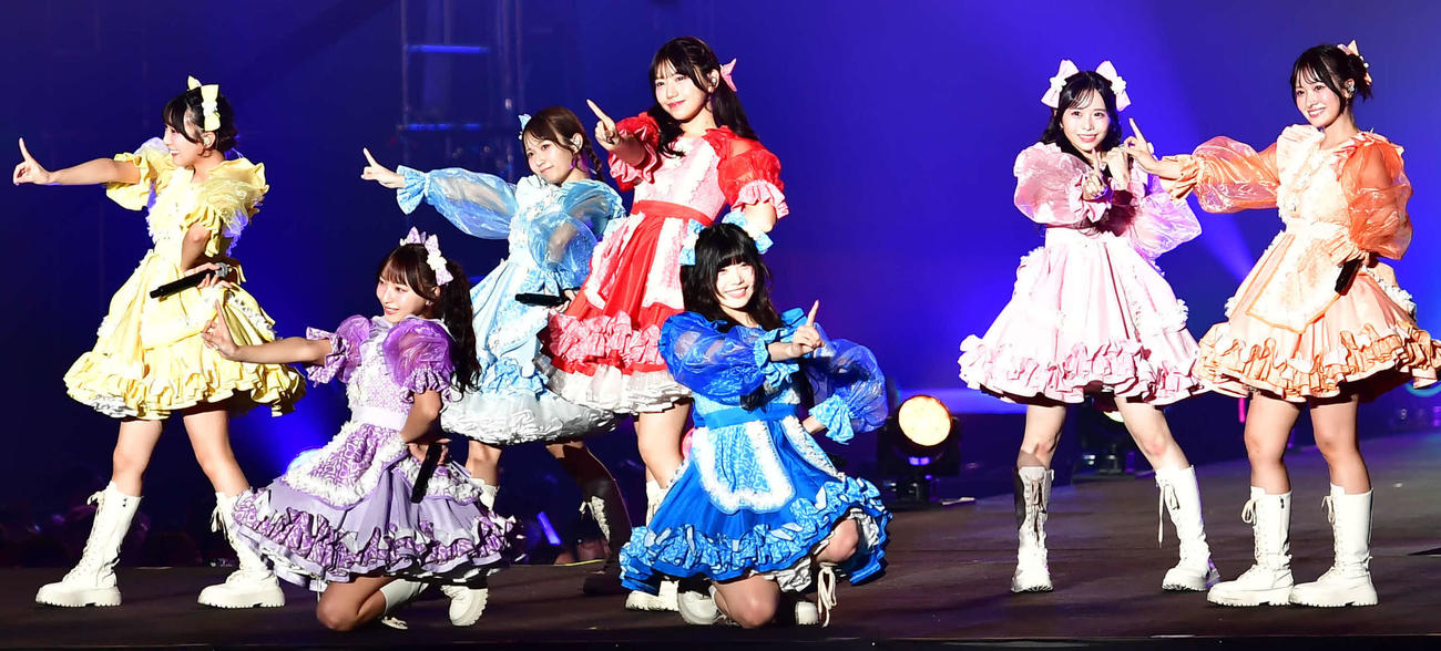 「KAWAII LAB. COLLECTION produced by TGC」に出演したSWEET STEADY（撮影・松尾幸之介）