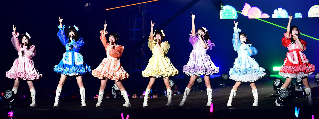 「KAWAII LAB. COLLECTION produced by TGC」に出演したSWEET STEADY（撮影・松尾幸之介）