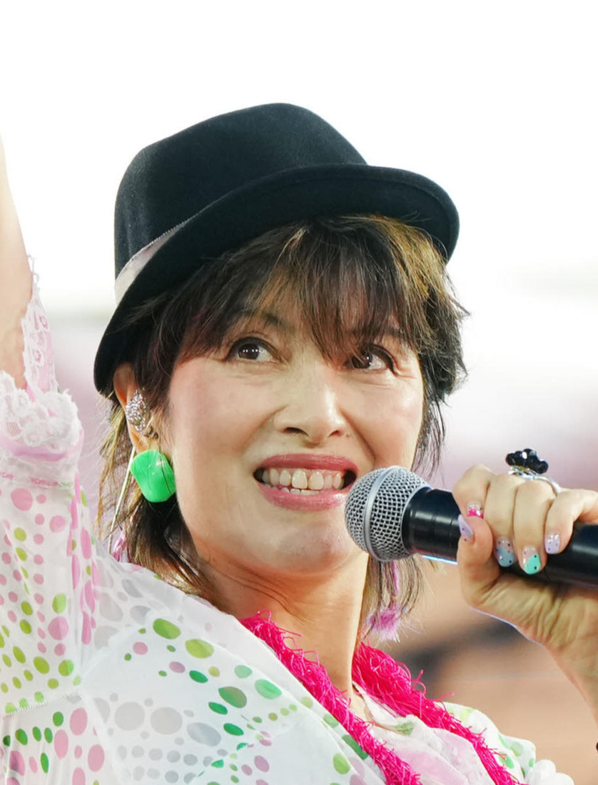 荻野目洋子（2025年8月撮影）