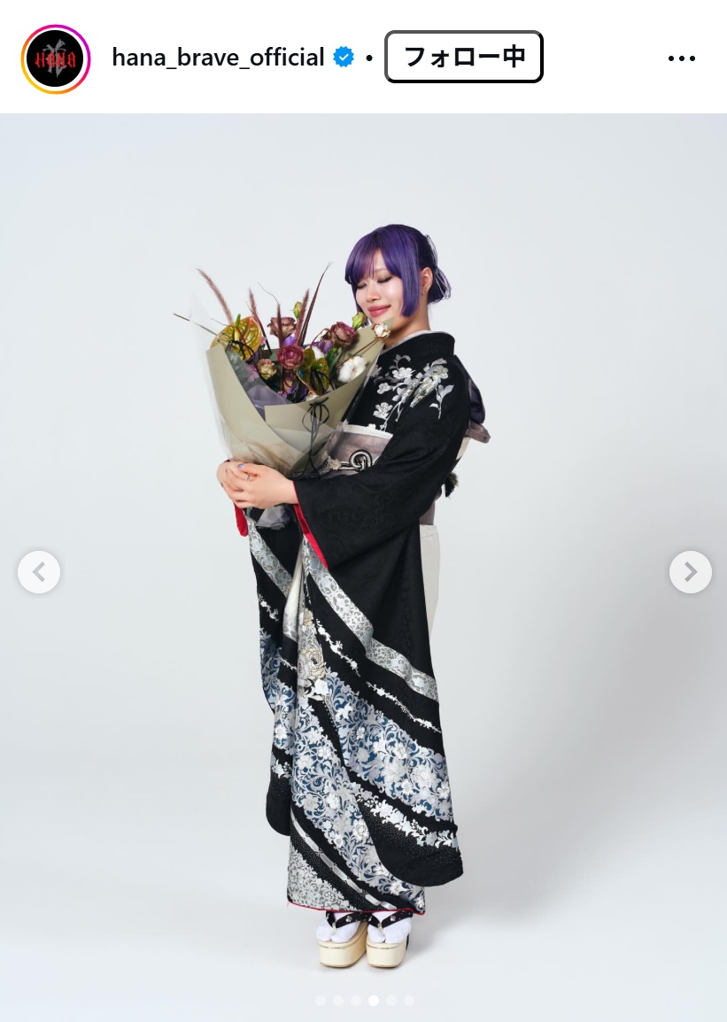 HANAのインスタグラムから