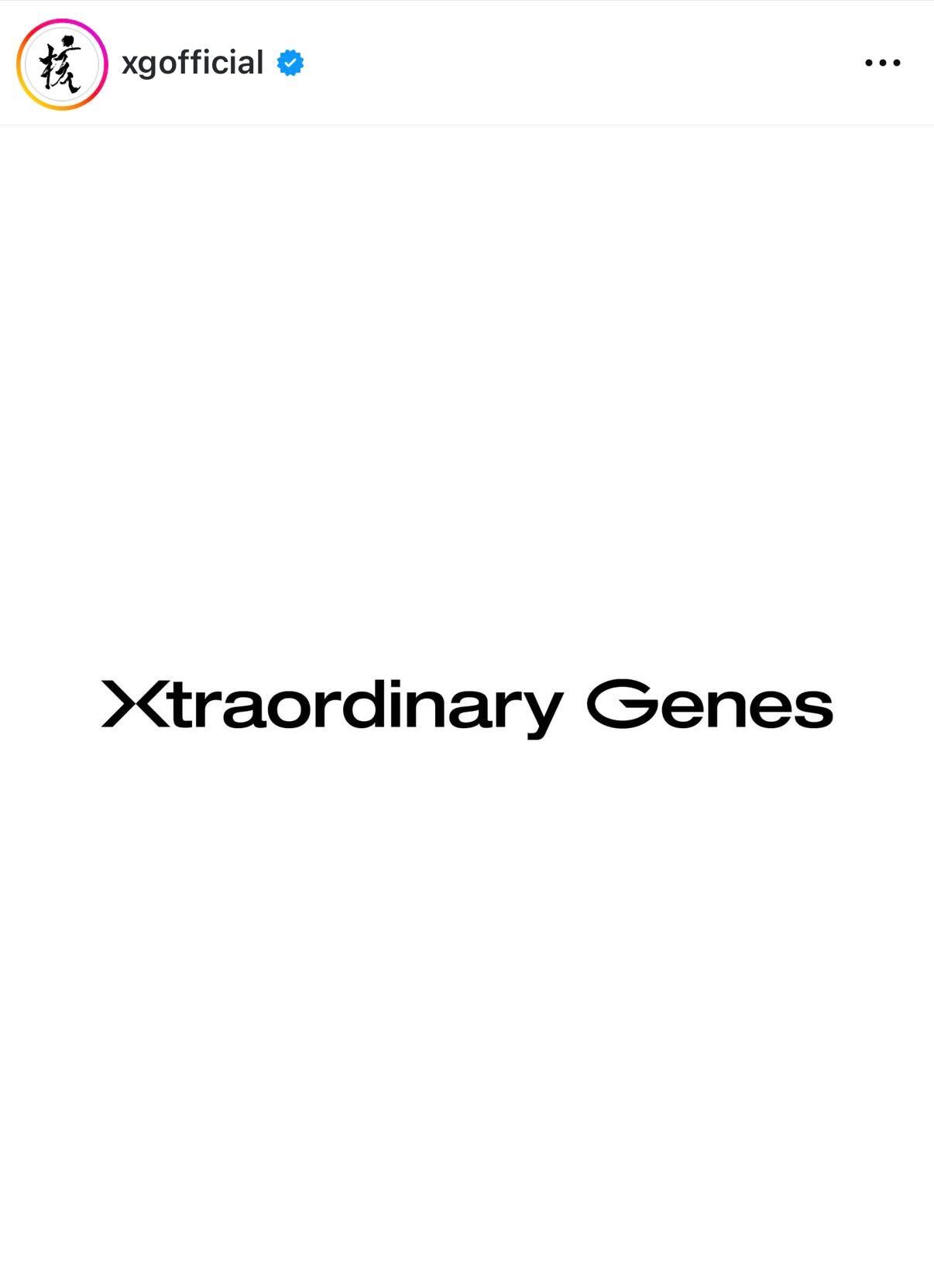 XG公式インスタグラムから