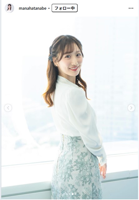 田辺真南葉のインスタグラムから