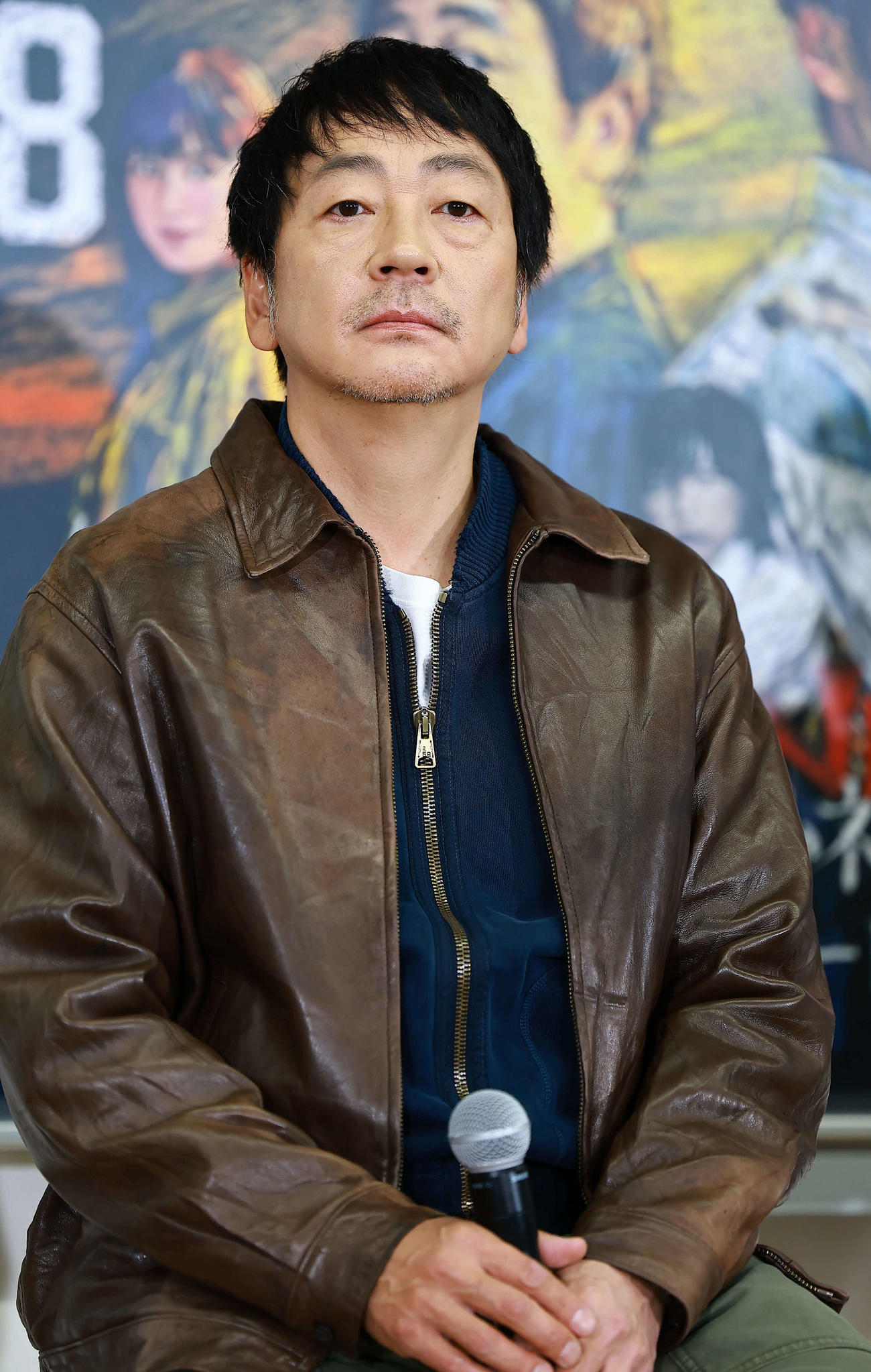 フジテレビのドラマ「ラムネモンキー」制作発表会見に登場した大森南朋（撮影・野上伸悟）