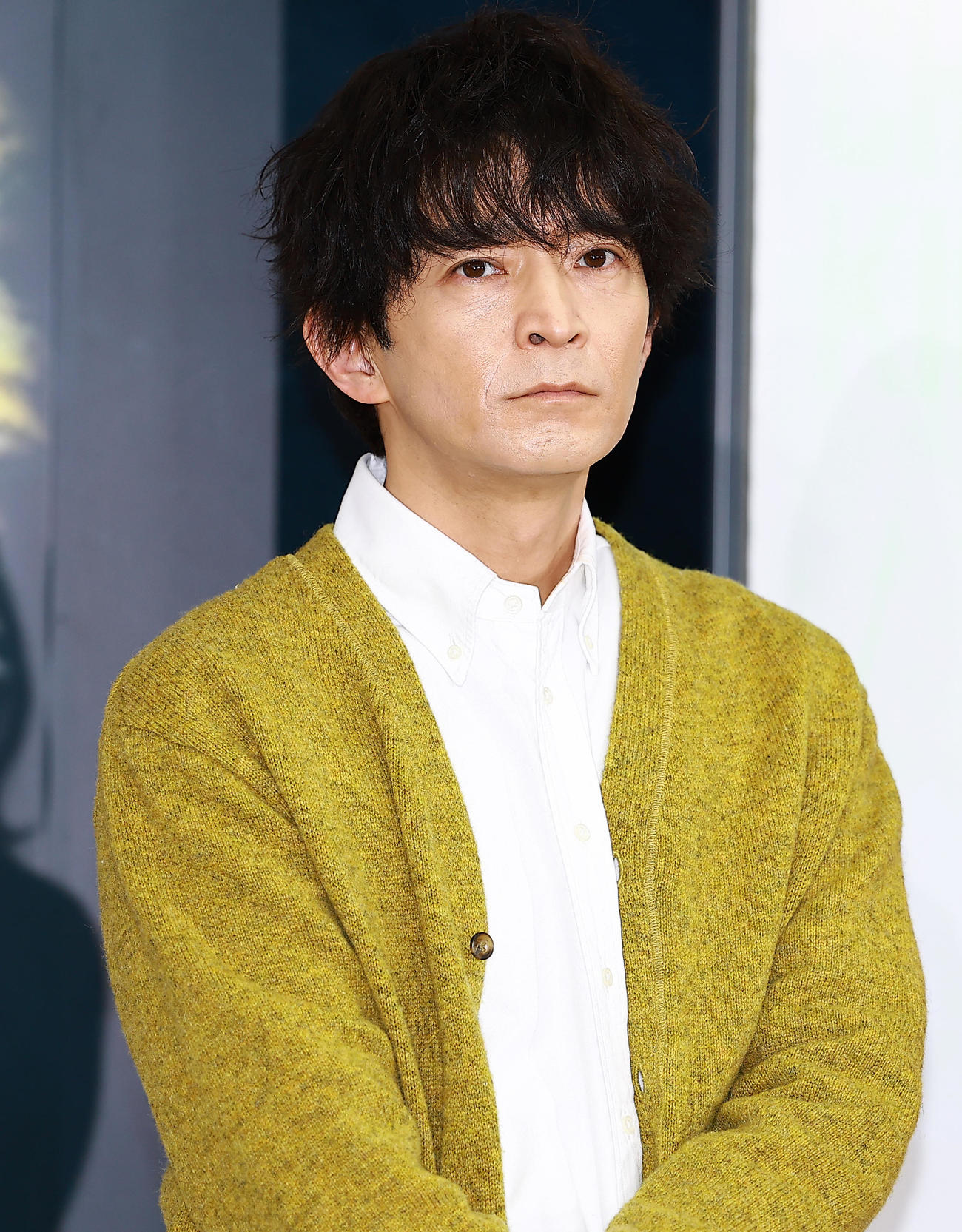 フジテレビのドラマ「ラムネモンキー」制作発表会見に登場した津田健次郎（撮影・野上伸悟）