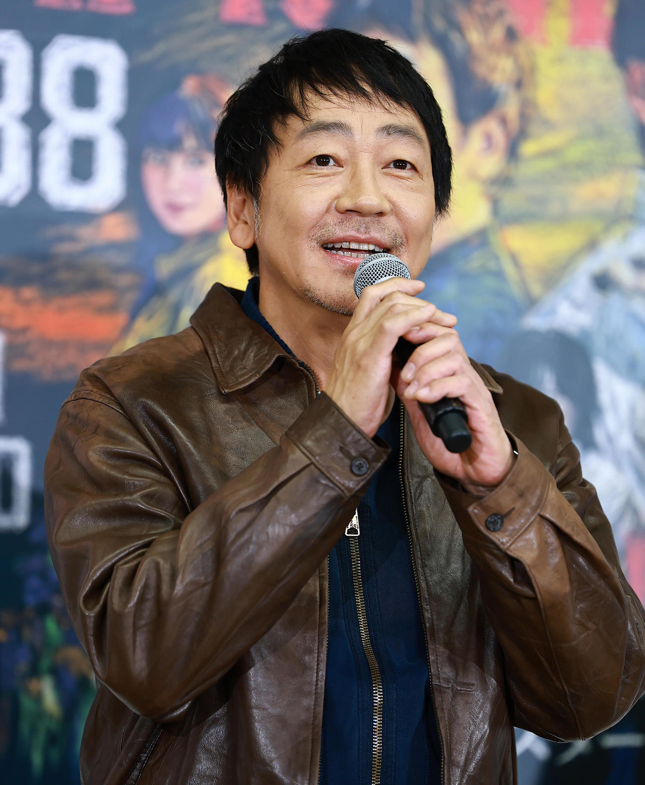 フジテレビのドラマ「ラムネモンキー」制作発表会見に登場した大森南朋（撮影・野上伸悟）