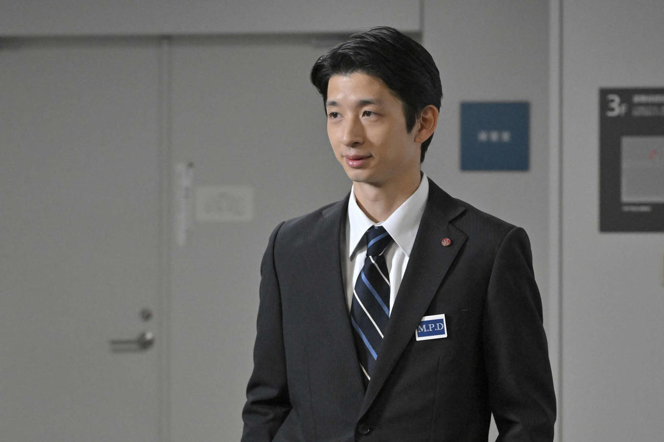 「東京P．D．　警視庁広報2係」に出演した緒形敦（（C）フジテレビ）