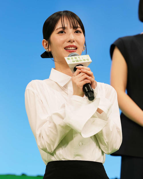 古川琴音、24年フジ連ドラに続き目黒蓮と葬式シーンで共演「妙な安心感。安らかに逝けそう」