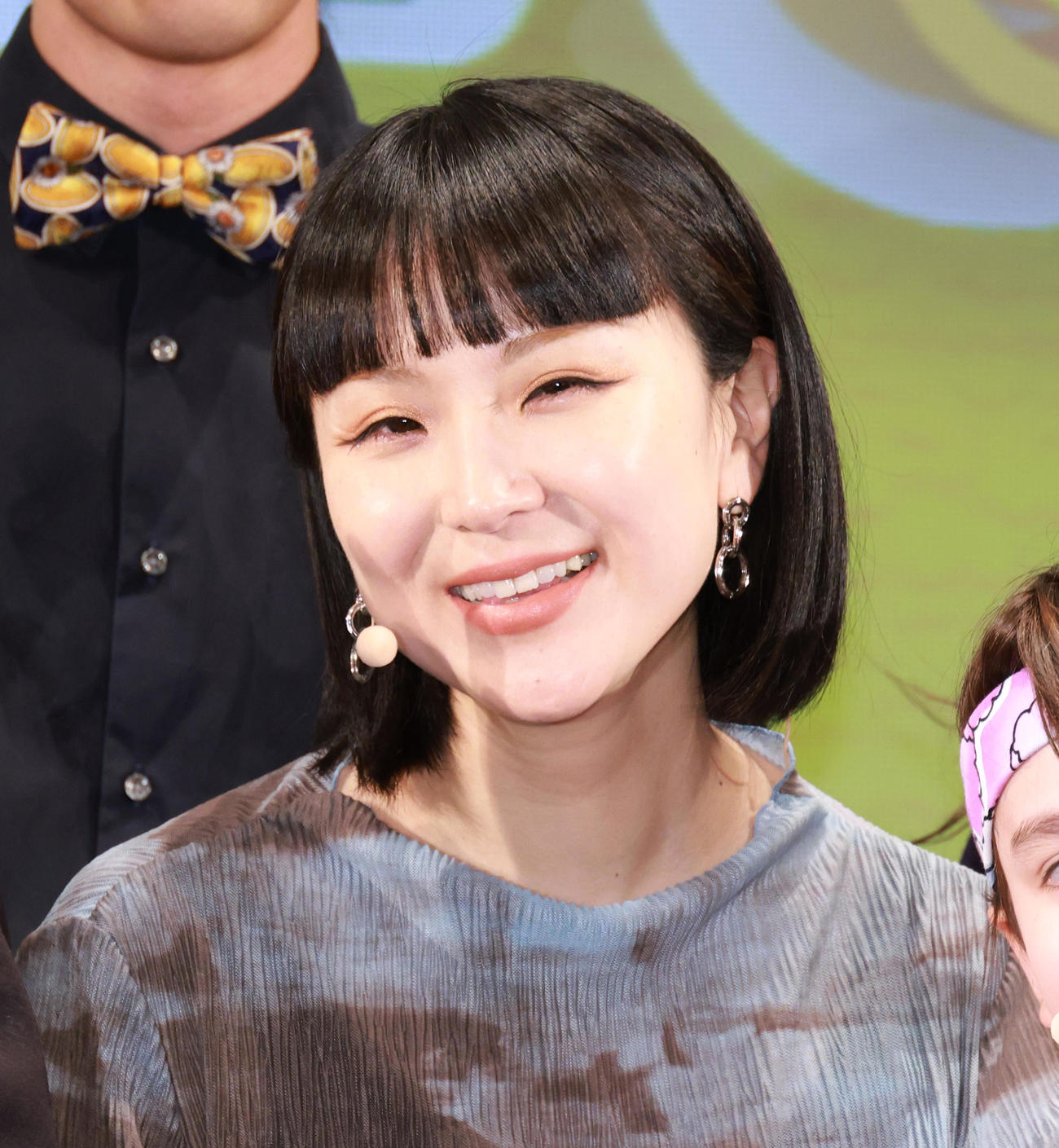 「祝！放送5000回記念　5時に夢中！万博」公開生放送に出演した松田ゆう姫（撮影・中島郁夫）