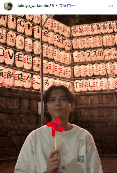 渡辺拓弥のインスタグラムから
