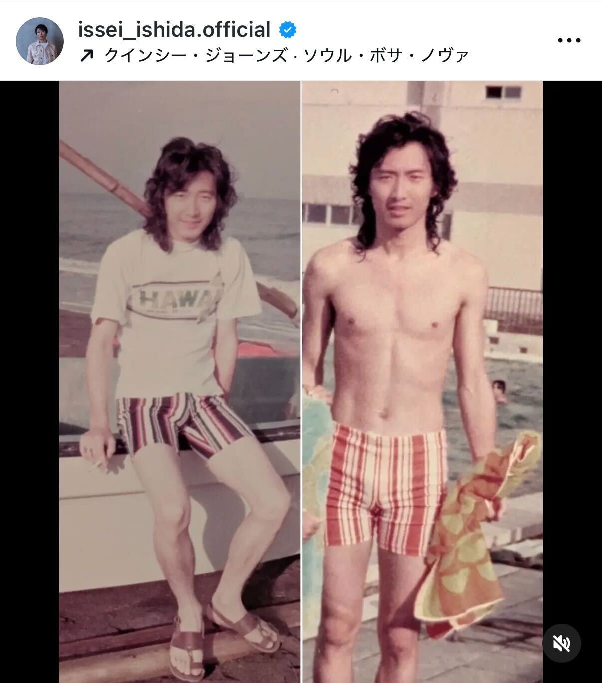 いしだ壱成のインスタグラムから