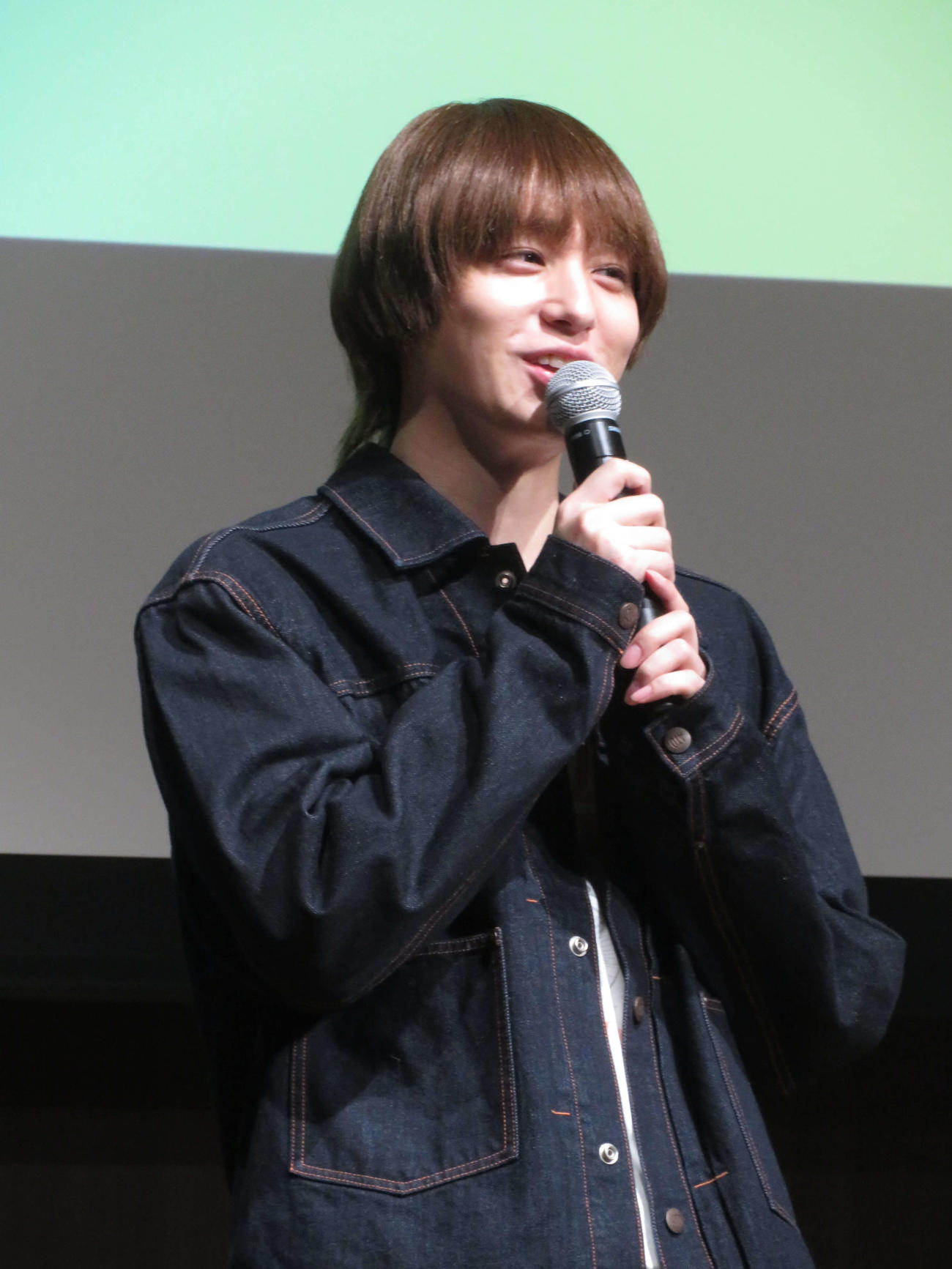 「50分間の恋人」制作発表会に登壇した伊野尾慧
