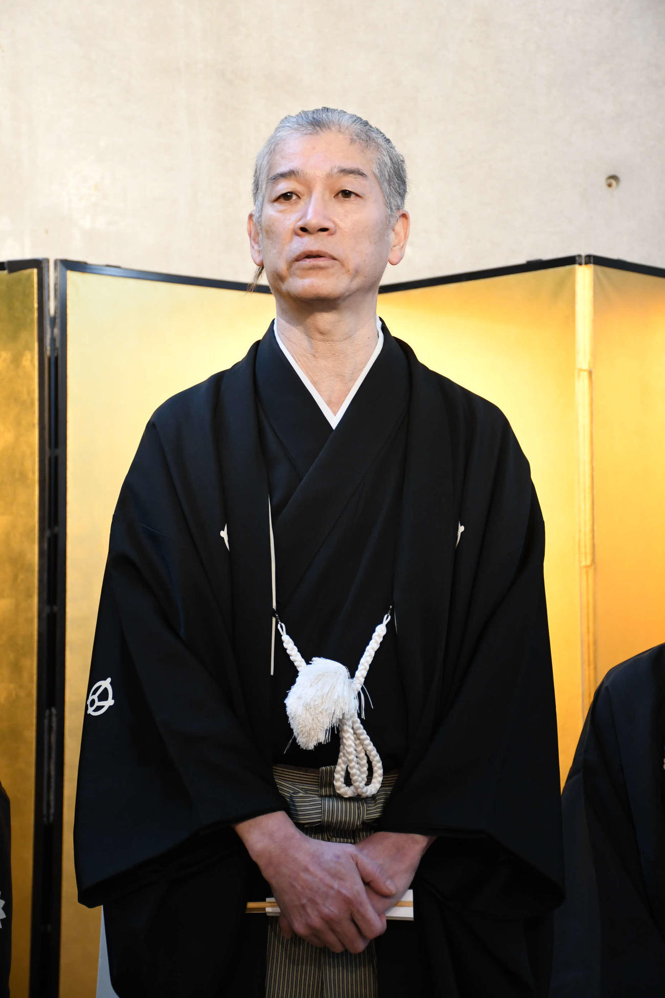 2代目林家染団治を襲名する林家そめすけ（撮影・阪口孝志）